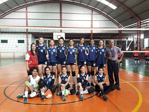 divulgação - equipe de vôlei feminino de Assis