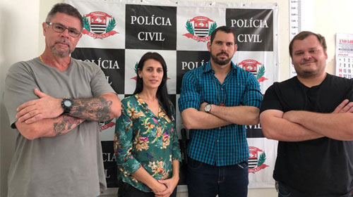 divulgação - Equipe da Polícia Civil de Cândido Mota