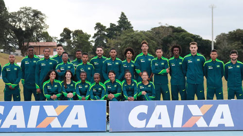 divulgação - A delegação de atletismo brasileira chegou esta semana a Costa Rica