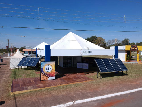 divulgação - A Original Energia Solar participou da FICAR 2019