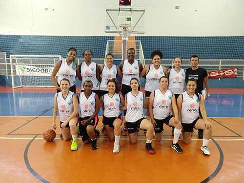 divulgação - Time do Assis Basket feminino