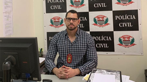 Divulgação - O delegado Gustavo Barbosa de Siqueira conduz as investigações