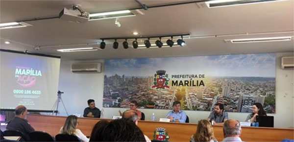 Divulgação - Reunião do Comitê Gestor de Crise realizada nesta segunda-feira em Marília anunciou manutenção da quarentena