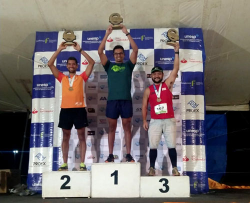 Divulgação - Raul Rodrigues foi o segundo colocado nos 10 quilômetros pela Categoria Unespiano