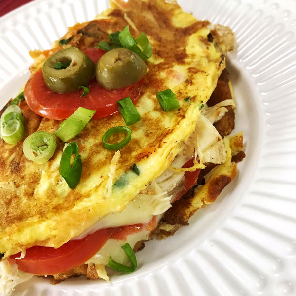 Divulgação - Omelete recheado está entre os preferidos dos clientes do BelAssis