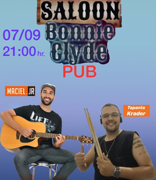 Divulgação - Conheça o Saloon Boonie Clyde Pub em Assis Divulgação - Conheça o Saloon Boonie Clyde Pub em Assis