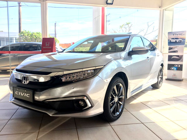 Divulgação - VM Center Assis recebeu o modelo 2020 do Honda Civic