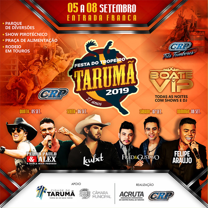 Divulgação - Confira a programação deste grande evento Divulgação - Confira a programação deste grande evento