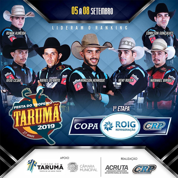 Divulgação - Festa do Tropeiro de Tarumã terá etapa do Circuito de Rodeios Rancho Primavera Divulgação - Festa do Tropeiro de Tarumã terá etapa do Circuito de Rodeios Rancho Primavera