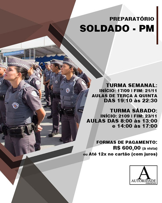 Divulgação - Inscreva-se neste sábado, 7 de setembro, na sede da Autoridade Concursos em Assis Divulgação - Inscreva-se neste sábado, 7 de setembro, na sede da Autoridade Concursos em Assis