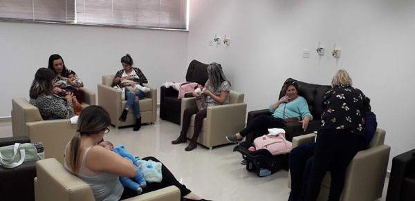 Divulgação - Programa Amamente seu Bebê que está sendo desenvolvido para influenciar a prática da amamentação Divulgação - Programa Amamente seu Bebê que está sendo desenvolvido para influenciar a prática da amamentação
