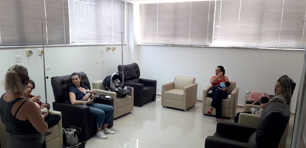 Divulgação - Oficinas auxiliam no manuseio da amamentação e tiram dúvidas mais frequentes das mamães Divulgação - Oficinas auxiliam no manuseio da amamentação e tiram dúvidas mais frequentes das mamães