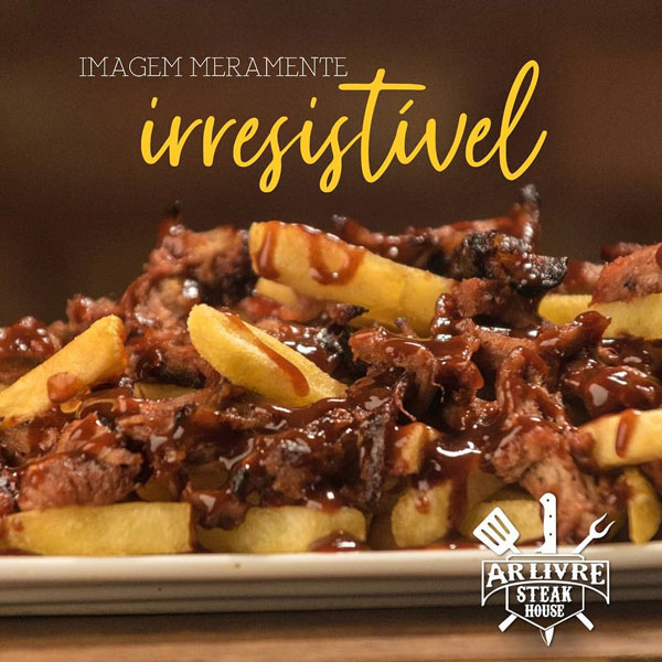 Divulgação - Porção de fritas com bacon Divulgação - Porção de fritas com bacon