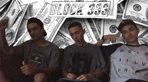 Divulgação - Grupo de trap Block 333 é formado pelos amigos Wess, Dom Rado e Kai No Hype Divulgação - Grupo de trap Block 333 é formado pelos amigos Wess, Dom Rado e Kai No Hype