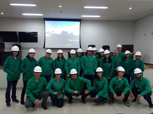divulgação - A visita a empresa BSBIOS Energia Renovável foi feita no dia 2 de setembro