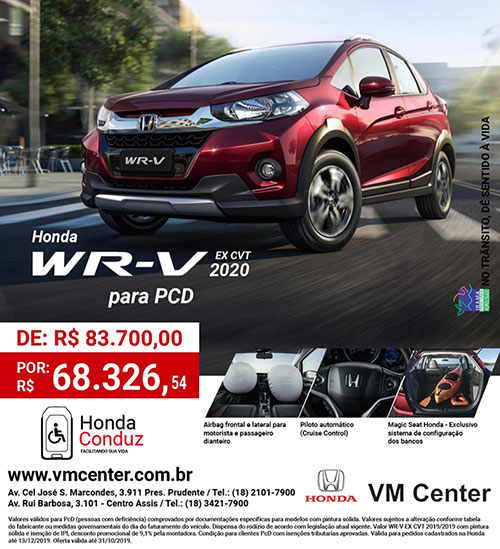 Divulgação - Aproveite esse desconto imperdível na VM Center de Assis Divulgação - Aproveite esse desconto imperdível na VM Center de Assis