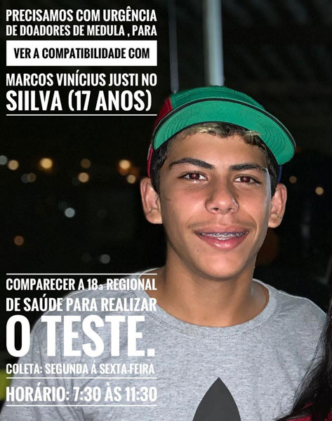 Divulgação - Doações podem ser feitas em Cornélio Procópio ou no Hemocentro de Marília Divulgação - Doações podem ser feitas em Cornélio Procópio ou no Hemocentro de Marília