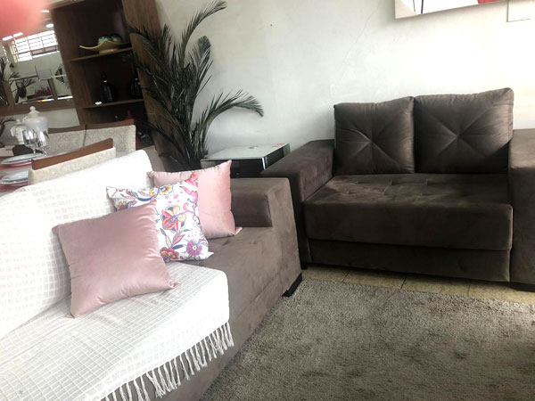 Divulgação - Sofás de 2 e 3 lugares também estão com preços promocionais a partir de R$1390,00 Divulgação - Sofás de 2 e 3 lugares também estão com preços promocionais a partir de R$1390,00