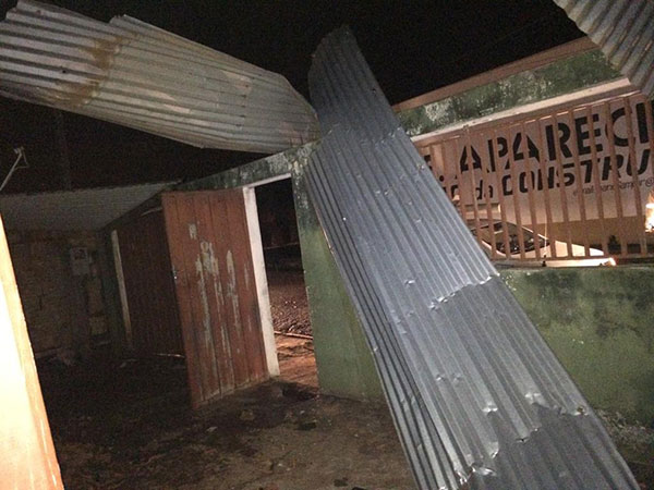 Divulgação - Cerca de cinco famílias acionaram a Defesa Civil durante chuva em Paraguaçu