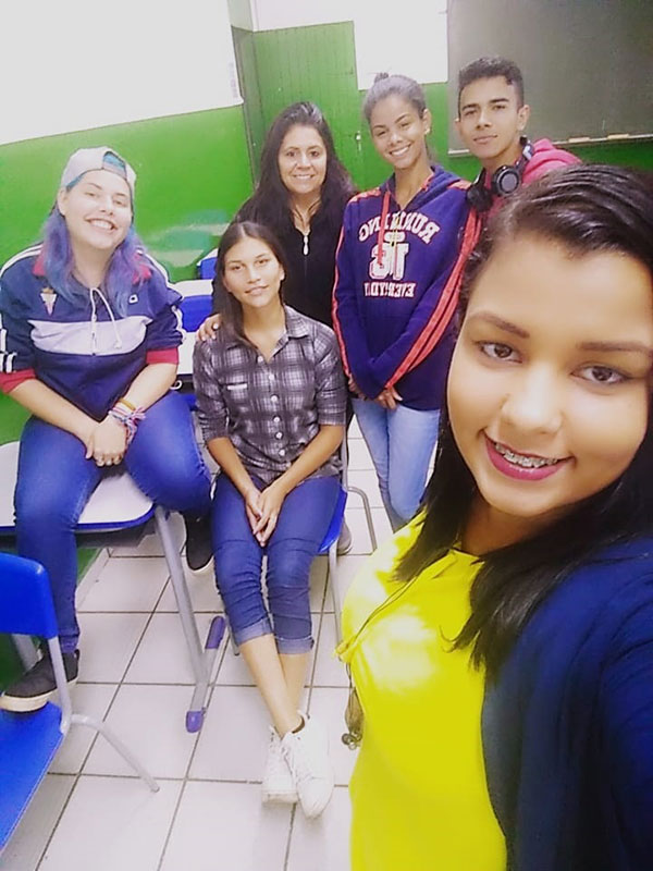 divulgação - Os alunos participam do projeto de protagonismo desenvolvido na escola José Augusto Ribeiro, na vila Prudenciana divulgação - Os alunos participam do projeto de protagonismo desenvolvido na escola José Augusto Ribeiro, na vila Prudenciana