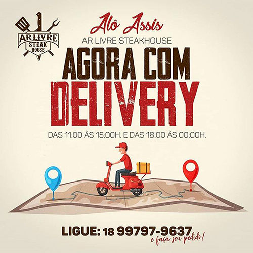 divulgação - Agora o Ar Livre também faz entregas divulgação - Agora o Ar Livre também faz entregas
