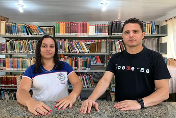 divulgação - Vitória Vieira e o professor Alexandre Marroni participarão da premiação no dia 19 de novembro em São Paulo divulgação - Vitória Vieira e o professor Alexandre Marroni participarão da premiação no dia 19 de novembro em São Paulo