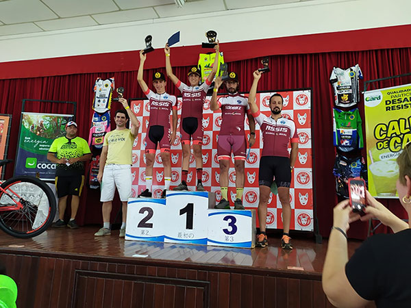 divulgação - Quatro ciclistas assisenses ficaram entre os cinco primeiros colocados