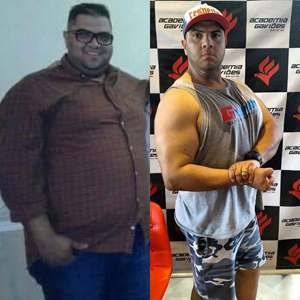 divulgação - Rodolfo eliminou 42 quilos em aproximadamente 9 meses