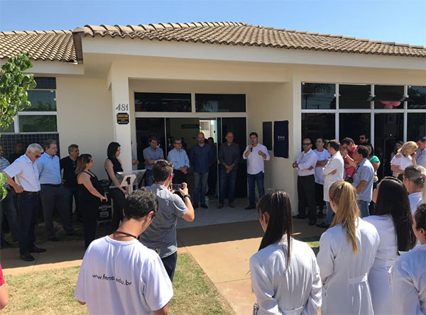 Redação AssisCity - O evento reuniu autoridades, funcionários do posto e estudantes de medicina