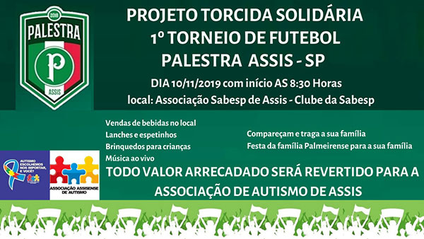 divulgação - Cartaz de divulgação do evento que ocorre no próximo dia 10 de novembro