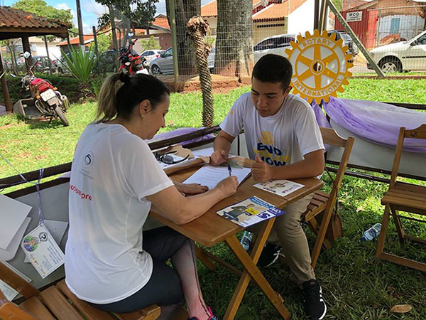 Rede Social - Em 2018, a ação reuniu participantes também no Parque Buracão