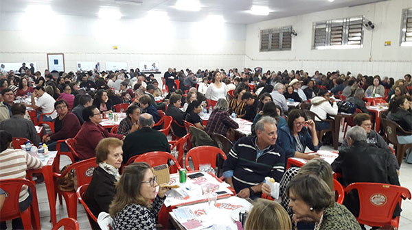 divulgação - A festa de 2018 contou com a participação de centenas de fiéis divulgação - A festa de 2018 contou com a participação de centenas de fiéis