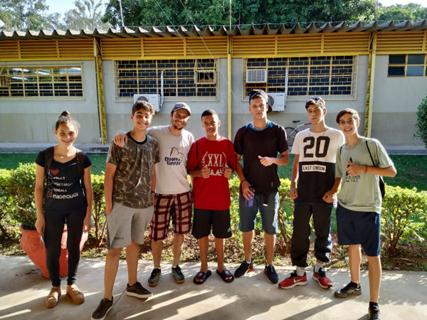 Divulgação - Minicurso de games foi ministrado aos jovens do projeto Braços Abertos