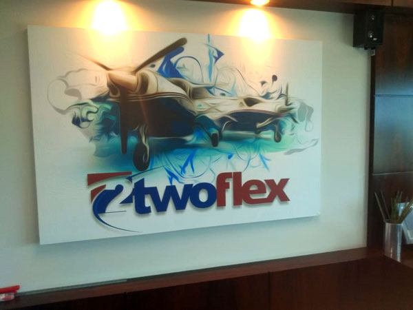 Divulgação - Empresa Two Flex atua em parceria com a Gol Divulgação - Empresa Two Flex atua em parceria com a Gol