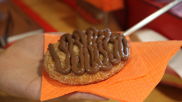O churrietes é outra novidade da Hoje tem Churros O churrietes é outra novidade da Hoje tem Churros