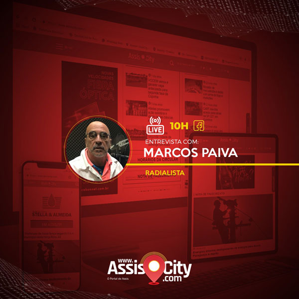 Divulgação - Mande sua pergunta e participe de mais essa entrevista ao vivo da TV AssisCity Divulgação - Mande sua pergunta e participe de mais essa entrevista ao vivo da TV AssisCity