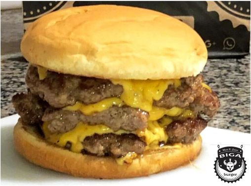 O delicioso Smah Triplo O delicioso Smah Triplo