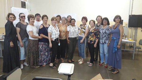 divulgação - Os voluntários receberam o treinamento para melhor atender aos pacientes e seus familiares divulgação - Os voluntários receberam o treinamento para melhor atender aos pacientes e seus familiares