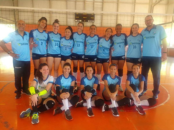 divulgação - Sicoob Assis Voleibol venceu Avanhandava por 2 sets a 0 na estreia dos Jogos