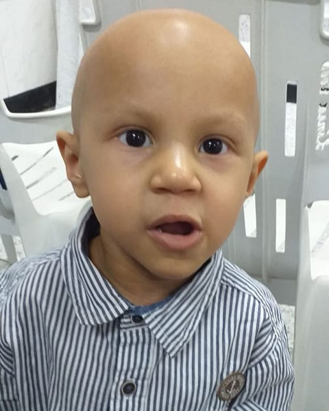 Cedida pela família - Enzo Henrique Cordeiro Prado tem dois anos de idade e foi diagnosticado com Tumor de Wilms Cedida pela família - Enzo Henrique Cordeiro Prado tem dois anos de idade e foi diagnosticado com Tumor de Wilms