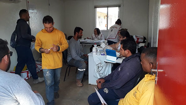 divulgação - Foram oferecidas a coleta de exames de HIV e Sífilis divulgação - Foram oferecidas a coleta de exames de HIV e Sífilis