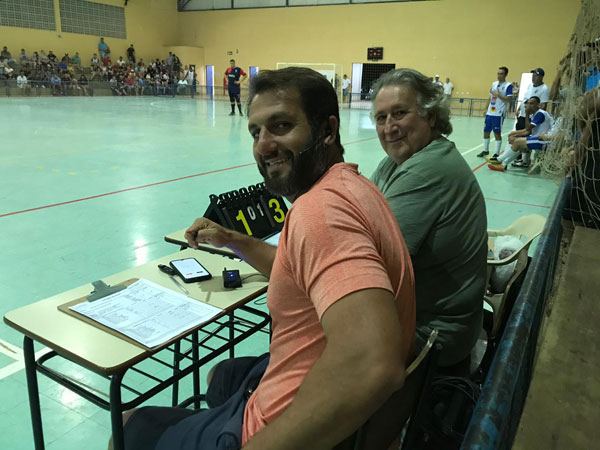 AssisCity - Mesário e Américo Ribeiro Filho, da comissão organizadora da Copa