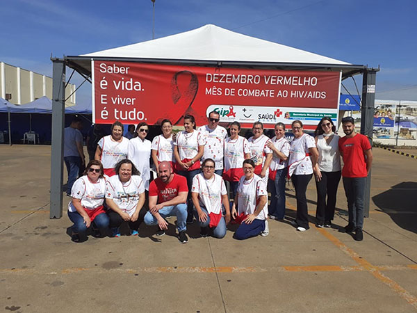 divulgação - A equipe do GIPA ofereceu os testes no Cras do Park Colinas e no estacionamento do Supermercado São Judas divulgação - A equipe do GIPA ofereceu os testes no Cras do Park Colinas e no estacionamento do Supermercado São Judas