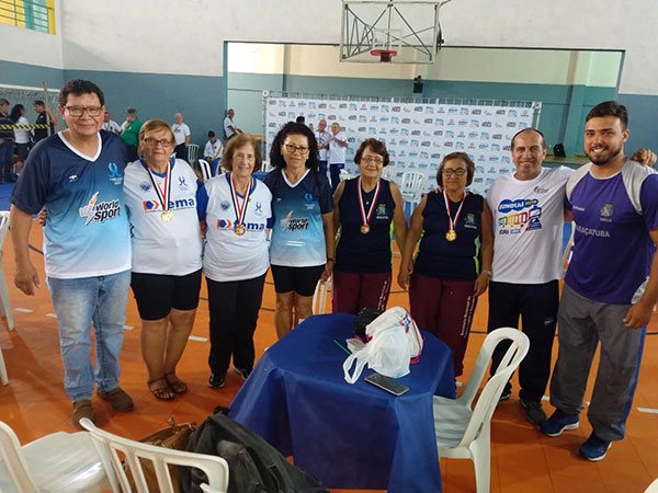 divulgação - Na modalidade de Buraco, Elza e Gabriela venceram os dois desafios contra Araçatuba e Marinópolis ambos pelo placar de 2 a 1