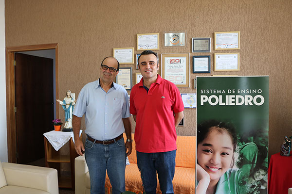 Divulgação - Diretor José Jorge com o coordenador Heber Ricardo Silva
