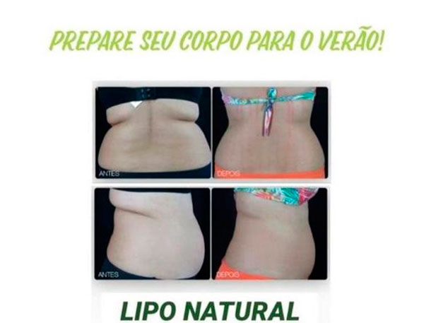 Divulgação - Oligoflora também a Liponatural, feita em quatro passos simples Divulgação - Oligoflora também a Liponatural, feita em quatro passos simples