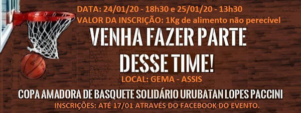 Divulgação - Inscrições estão abertas até sexta-feira, 17 de janeiro Divulgação - Inscrições estão abertas até sexta-feira, 17 de janeiro