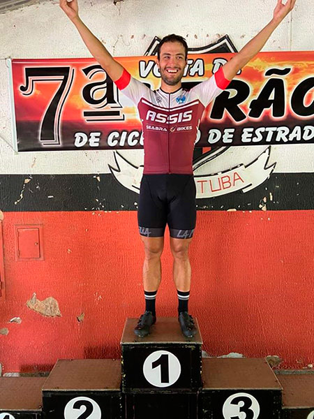 Divulgação - Ciclista assisense Matheus Cavasana foi destaque na prova do GP de Verão, realizada em Araçatuba Divulgação - Ciclista assisense Matheus Cavasana foi destaque na prova do GP de Verão, realizada em Araçatuba