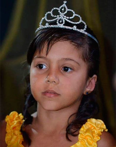 divulgação - Maria Vitória tinha cinco anos