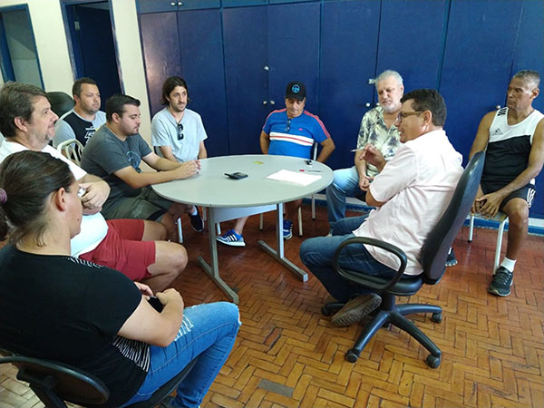 divulgação - O secretário realizou reuniões com os instrutores e professores nesta semana divulgação - O secretário realizou reuniões com os instrutores e professores nesta semana